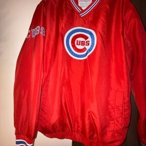 MLB Red Windbreaker Jacket